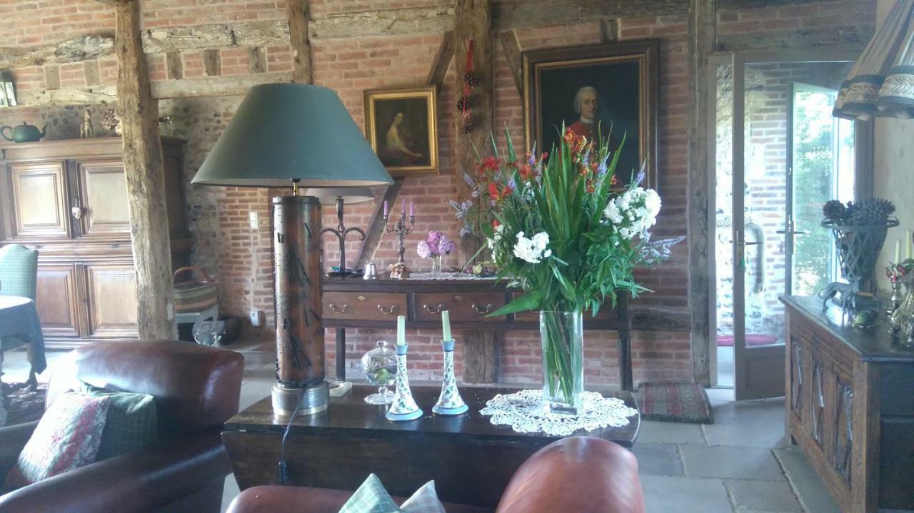 לינה וארוחת בוקר Montroty  Ferme De La Haye מראה חיצוני תמונה